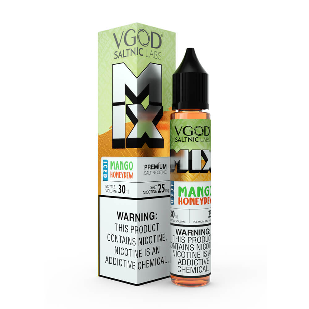 Vgod Iced Mango Honeydew Uygun fiyatlı Vgod Iced Mango Honeydew salt nikotin likit, yoğun mango ve ferah bal kavunu lezzetini buz hissiyle sunar.