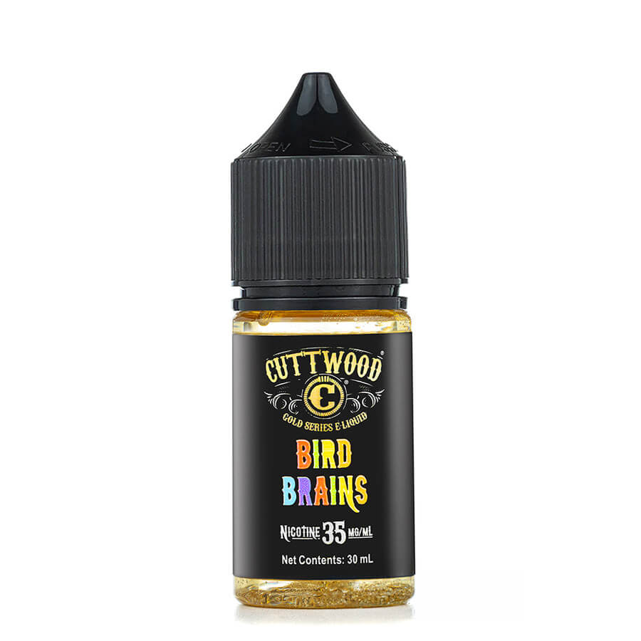 Cuttwood Bird Brains 30ml Premium Meyve Tahıl Aroması 30ml Cuttwood Bird Brains salt likit, meyve ve tahıl karışımıyla uygun fiyatlı premium pod deneyimi sunar.