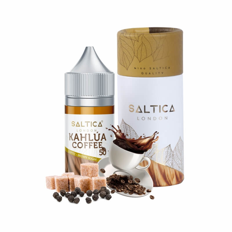 Saltica Kahlúa Coffee Salt Likit Kahve Aroma 35/50mg Fiyatı - 2 Uygun fiyatlı kahve ve baharat aromalı Saltica Kahlúa Coffee Salt likiti, 35mg ve 50mg salt nikotin seçenekleriyle hemen keşfedin.