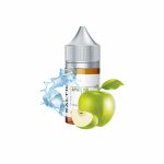 Uygun fiyatlı 35mg ve 50mg salt nikotin seçenekleriyle kırmızı elma, vanilya, krema ve ferahlatıcı ICE aromalarını birleştiren Saltica Apple Ice Salt Likit.