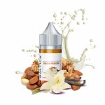 Uygun fiyata kavrulmuş Antep fıstığı ve kremsi lezzet sunan 35mg ve 50mg salt nikotinli Saltica Golden Pistachio likiti.