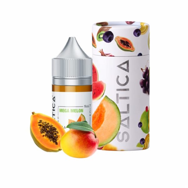 Mango, papaya ve kavunun tropikal uyumunu uygun fiyatla sunan 35mg ve 50mg salt nikotin seçenekli likit.