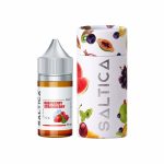 Ahududu ve çilek krema lezzetini uygun fiyatla sunan Saltica salt nikotin likiti.