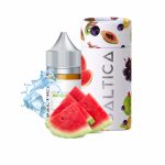 Karpuz ve krema aromalı Saltica Watermelon Ice salt likit, ferah ICE etkisiyle uygun fiyatlı bir deneyim sunar.