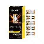 Orijinal SMOK RPM 4 Mesh Coil 5'li paket, salt nikotin ile saf lezzet ve yoğun buhar sunan uygun fiyatlı bir seçenek.