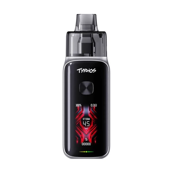 Uygun fiyatlı Uwell Typhos Pro Pod Mod, 3000 mAh pil ve 45W güçle salt nikotin için yoğun aroma sunar.
