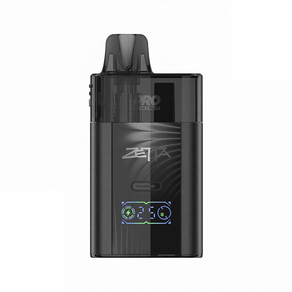 Uygun fiyatlı salt nikotin cihazı Uwell Zetta Pod Mod, 2000 mAh pil ve 10 mL kartuş sunar.