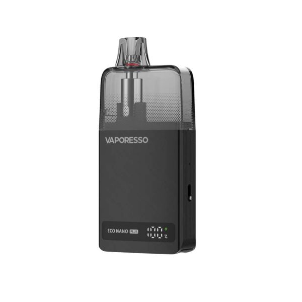 1400mAh batarya ve dijital ekranıyla uygun fiyata yüksek performans sunan Vaporesso ECO Nano Plus Pod Mod.