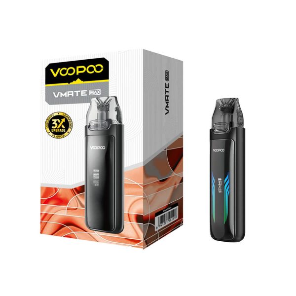 1200 mAh batarya ve 30W güçle salt nikotin için uygun fiyatlı Voopoo Vmate Max Pod Mod.